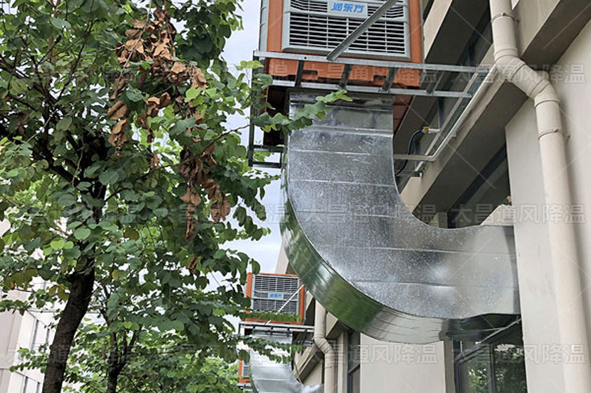 電子工廠車間降溫設(shè)備，電子廠降溫通風(fēng)解決方法